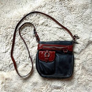 Authentic Brighton Leather Crossbody Bag